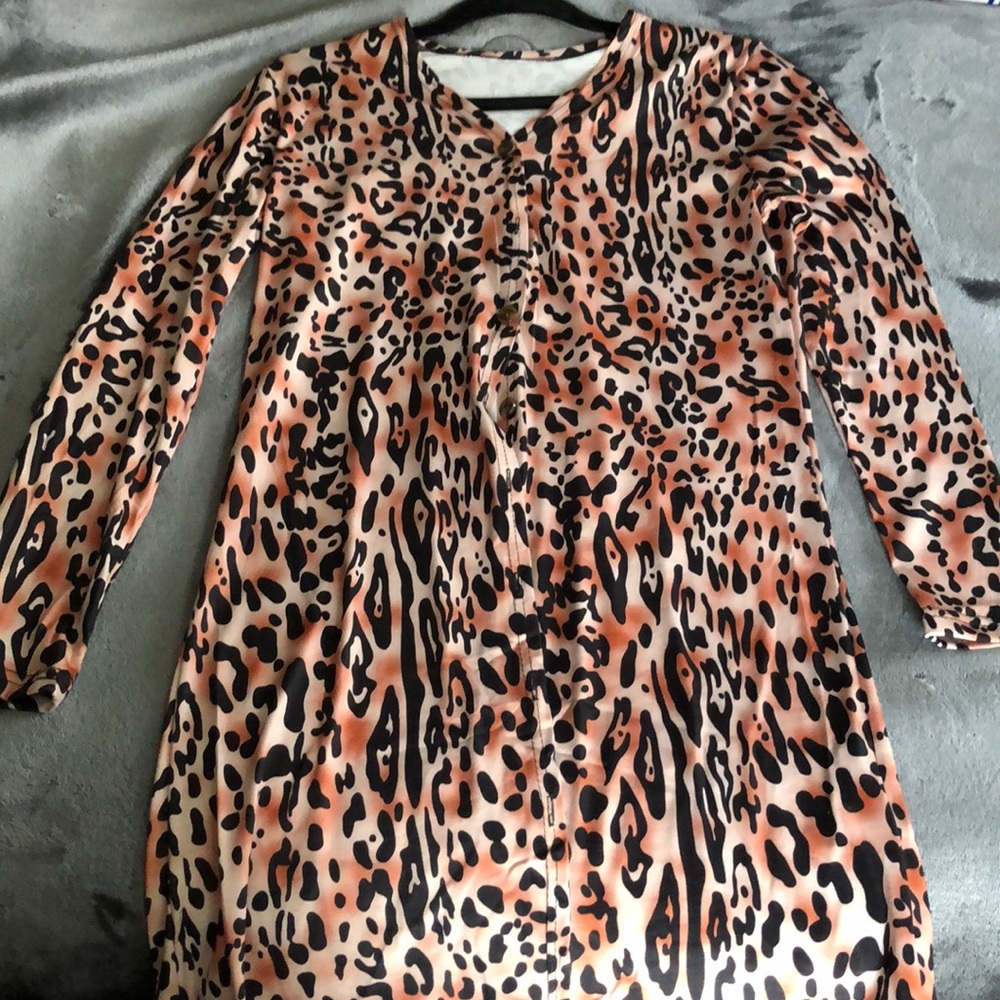 Leopard cardigan (aka Carol Baskin cardigan)